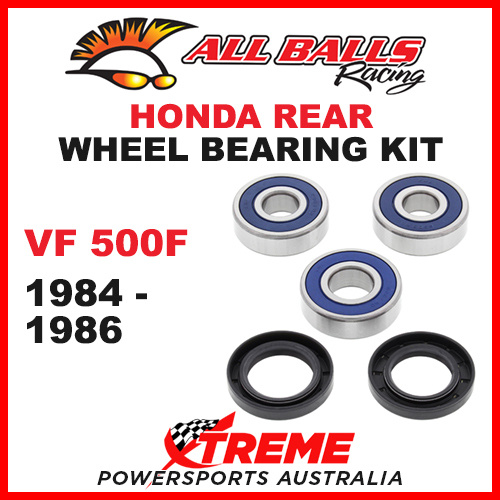 All Balls 25-1258 Honda VF500A VF 500F 1984-1986 Rear Wheel Bearing Kit