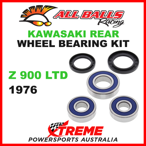 All Balls 25-1286 Kawasaki Z900LTD 1976 Rear Wheel Bearing Kit