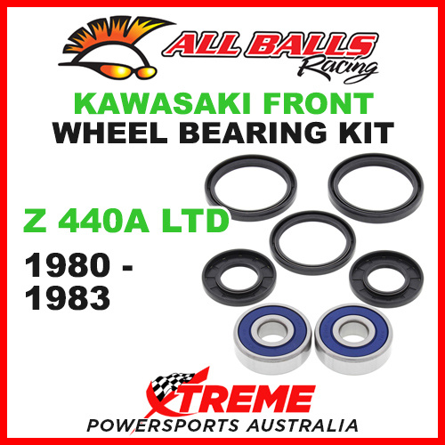 All Balls 25-1311 Kawasaki Z440A Z 440A LTD 1980-1983 Front Wheel Bearing Kit