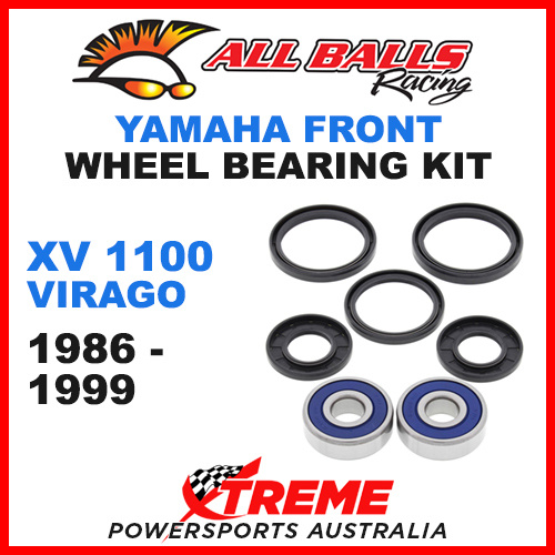 25-1311 Yamaha XV1100 XV 1100 Virago 1986-1999 Front Wheel Bearing Kit