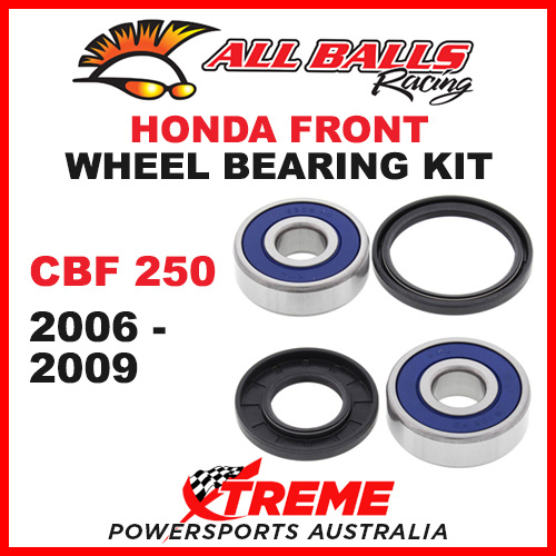 25-1312 Honda CBF250 CBF 250 2006-2009 Front Wheel Bearing Kit