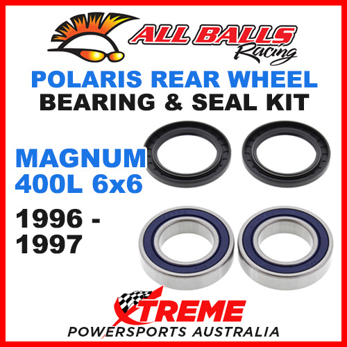 ALL BALLS 25-1321 ATV REAR WHEEL BEARING KIT POLARIS MAGNUM 400L 6x6 1996-1997