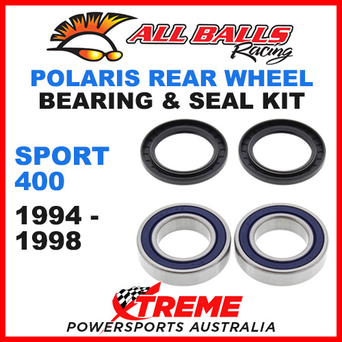 ALL BALLS 25-1321 ATV REAR WHEEL BEARING KIT POLARIS SPORT 400 1994-1998