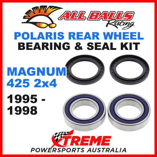 ALL BALLS 25-1321 ATV REAR WHEEL BEARING KIT POLARIS MAGNUM 425 2x4 1995-1998