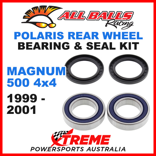 ALL BALLS 25-1321 ATV REAR WHEEL BEARING KIT POLARIS MAGNUM 500 4x4 1999-2001