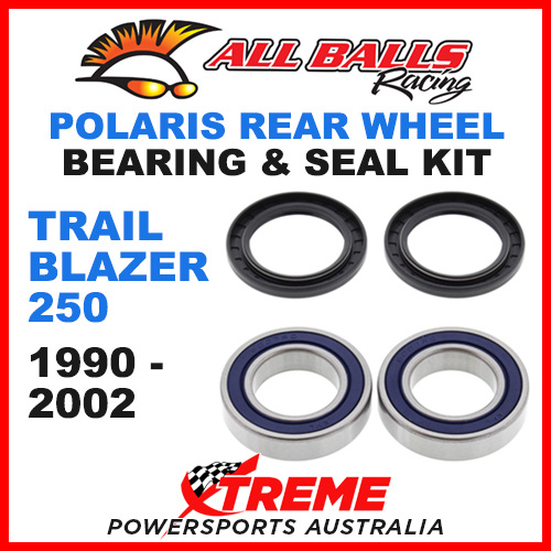 ALL BALLS 25-1321 ATV REAR WHEEL BEARING KIT POLARIS TRAIL BLAZER 250 1990-1992