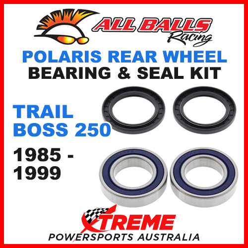 ALL BALLS 25-1321 ATV REAR WHEEL BEARING KIT POLARIS TRAIL BOSS 250 1985-1999