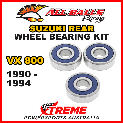 All Balls 25-1327 For Suzuki VX800 VX 800 1990-1994 Rear Wheel Bearing Kit