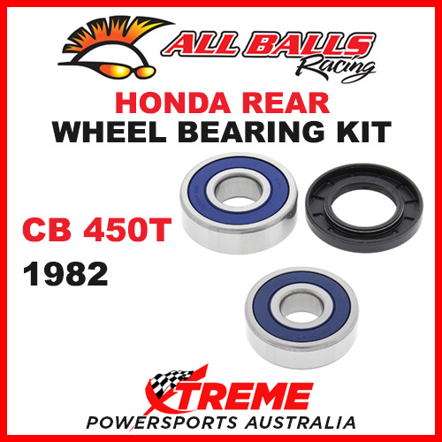 All Balls 25-1342 Honda CB450T CB 450T 1982 Rear Wheel Bearing Kit