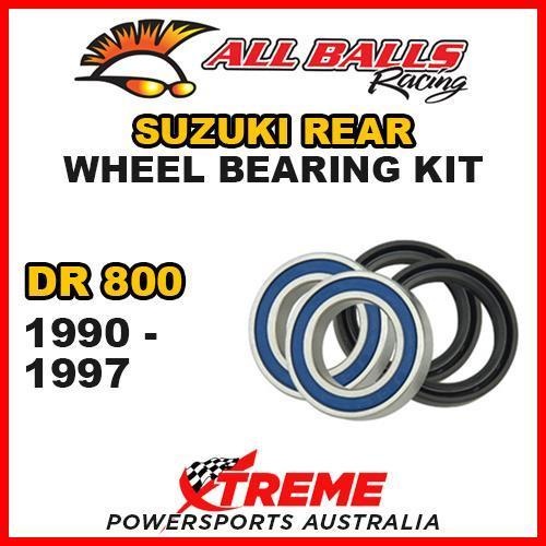 MX Rear Wheel Bearing Kit For Suzuki DR800 DR 800 1990-1997 Dirt Bike, All Balls 25-1347