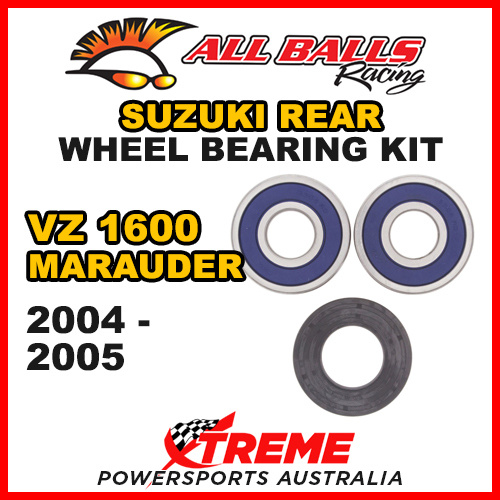 All Balls 25-1353 For Suzuki VZ1600 Marauder 2004-2005 Rear Wheel Bearing Kit