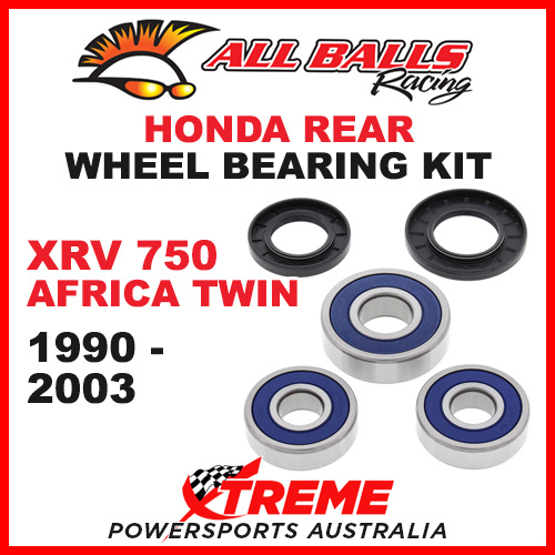 All Balls 25-1358 Honda XRV750 Africa Twin 1990-2003 Rear Wheel Bearing Kit