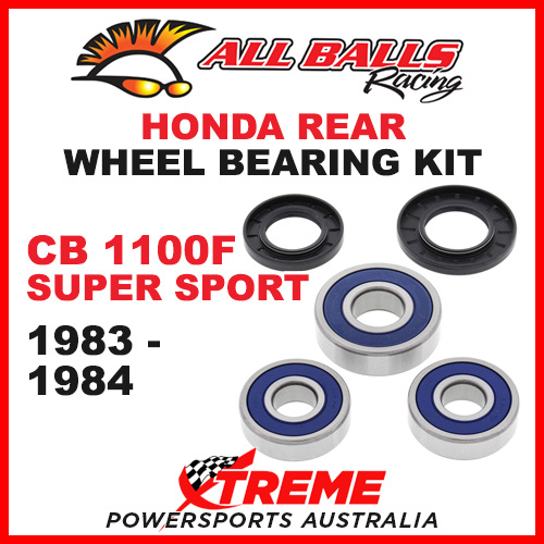 All Balls 25-1358 Honda CB1100F Super Sport 1983-1984 Rear Wheel Bearing Kit