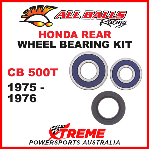 All Balls 25-1361 Honda CB500T CB 500T 1975-1976 Rear Wheel Bearing Kit