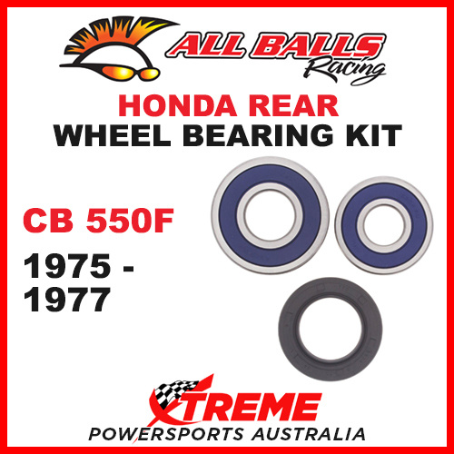 All Balls 25-1361 Honda CB550F CB 550F 1975-1977 Rear Wheel Bearing Kit