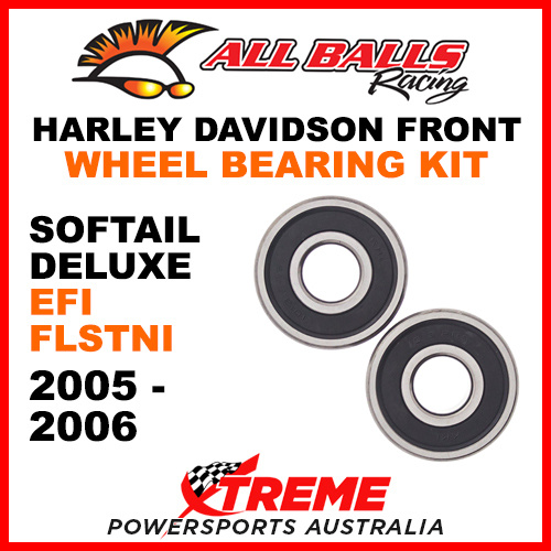 All Balls 25-1368 HD Softail Deluxe EFI FLSTNI 2005-2006 Front Wheel Bearing Kit