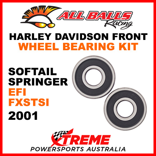 All Balls 25-1368 HD Softail Springer EFI FXSTSI 2001 Front Wheel Bearing Kit