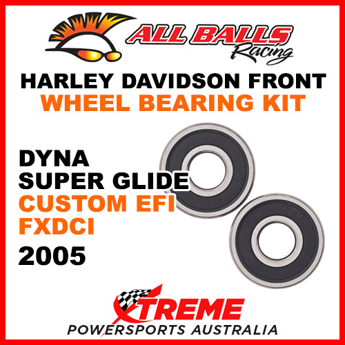 25-1368 HD Dyna Super Glide Custom EFI FXDCI 2005 Front Wheel Bearing Kit