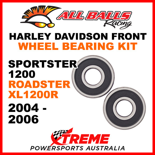 25-1368 HD Sportster 1200 Roadster XL1200R 2004-2006 Front Wheel Bearing Kit