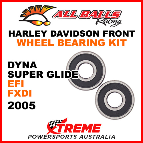 All Balls 25-1368 HD Dyna Super Glide EFI FXDI 2005 Front Wheel Bearing Kit