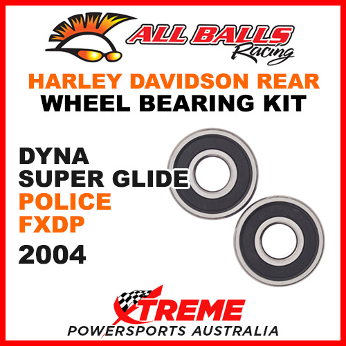 25-1368 HD Dyna Super Glide Police FXDP 2004 Rear Wheel Bearing Kit