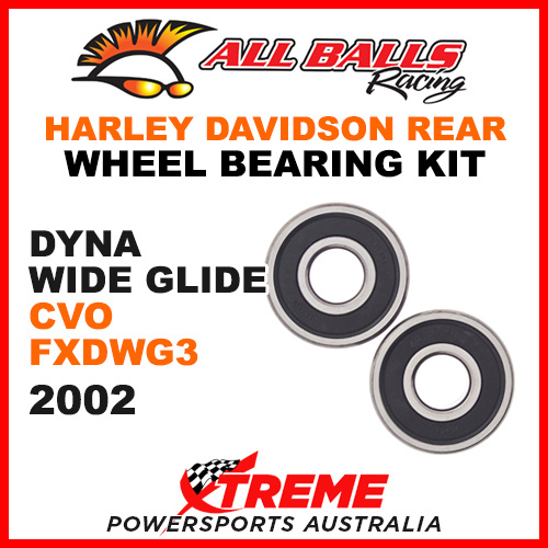 25-1368 HD Dyna Wide Glide CVO FXDWG3 2002 Rear Wheel Bearing Kit