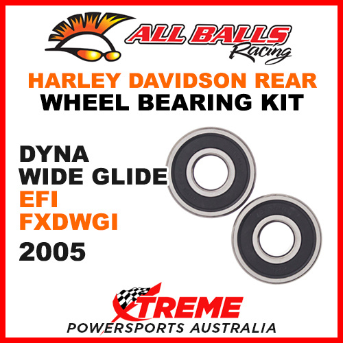 25-1368 HD Dyna Wide Glide EFI FXDWGI 2005 Rear Wheel Bearing Kit