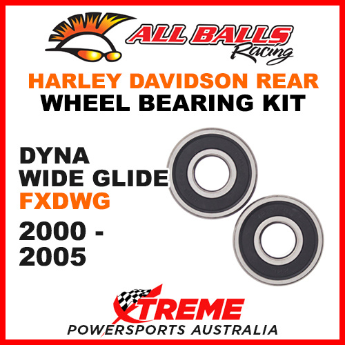 25-1368 HD Dyna Wide Glide FXDWG 2000-2005 Rear Wheel Bearing Kit