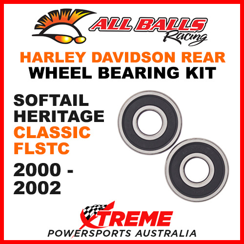 25-1368 HD Softail Heritage Classic FLSTC 2000-2002 Rear Wheel Bearing Kit