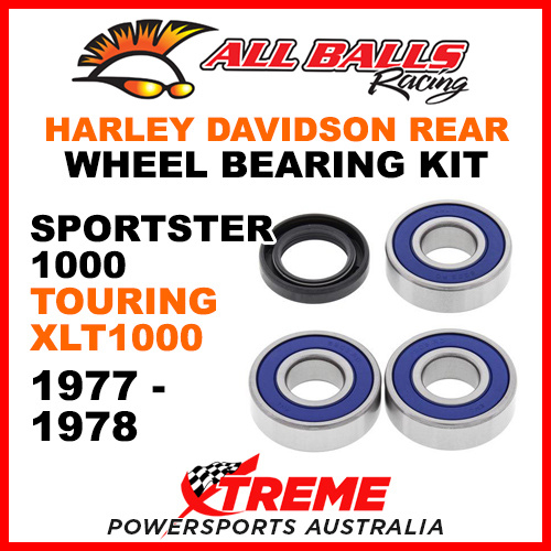 25-1370 HD Sportster 1000 Touring XLT1000 1977-1978 Rear Wheel Bearing Kit