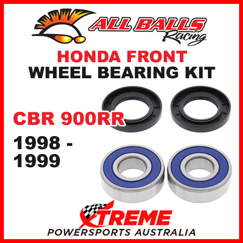 25-1379 Honda CBR900RR CBR 900RR 1998-1999 Front Wheel Bearing Kit