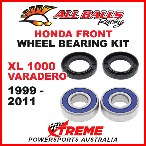 25-1379 Honda XL 1000 Varadero 1999-2011 Front Wheel Bearing Kit