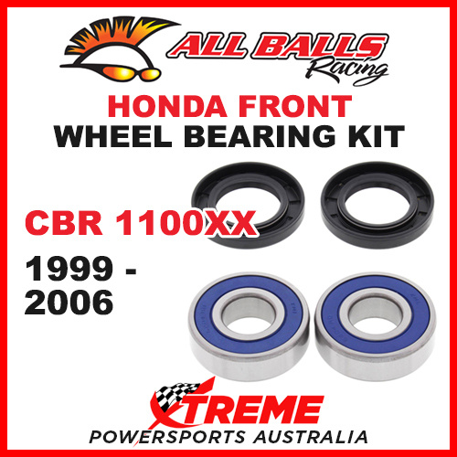 25-1379 Honda CBR1100XX CBR 1100XX 1999-2006 Front Wheel Bearing Kit