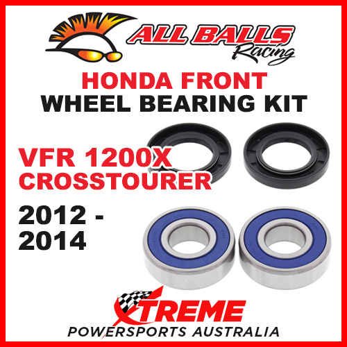 25-1379 Honda VFR 1200X Crosstourer 2012-2014 Front Wheel Bearing Kit