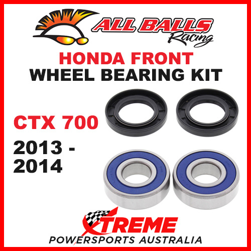 25-1379 Honda CTX700 CTX 700 2013-2014 Front Wheel Bearing Kit