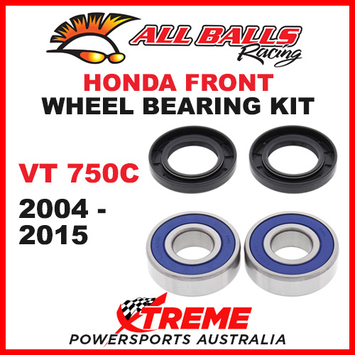 25-1379 Honda VT750C VT 750C 2004-2015 Front Wheel Bearing Kit