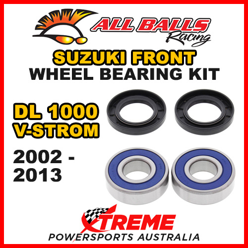 All Balls 25-1379 For Suzuki DL1000 V-Strom 2002-2013 Front Wheel Bearing Kit