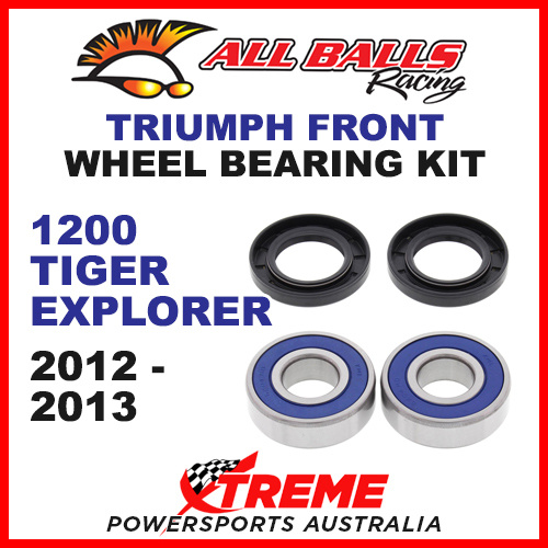 All Balls 25-1379 Triumph 1200 Tiger Explorer 2012-2013 Front Wheel Bearing Kit