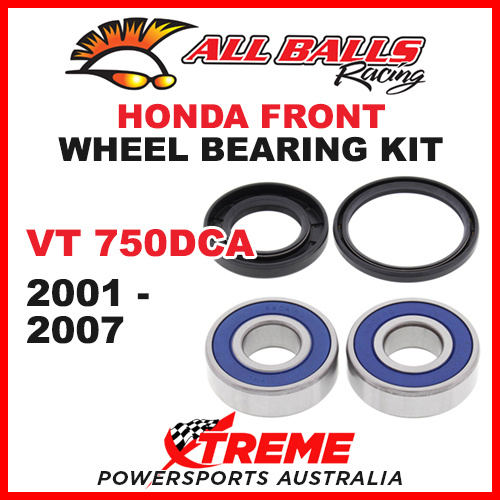 25-1380 Honda VT750DCA VT 750DCA 2001-2007 Front Wheel Bearing Kit