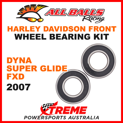 All Balls 25-1394 HD Dyna Super Glide FXD 2007 Front Wheel Bearing Kit