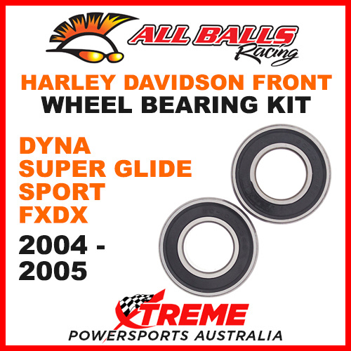 25-1394 HD Dyna Super Glide Sport FXDX 2004-2005 Front Wheel Bearing Kit