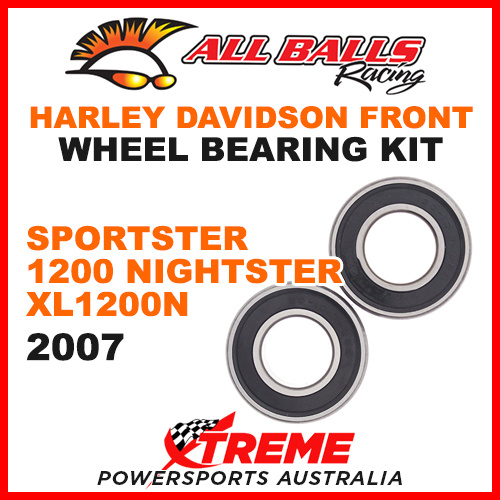 25-1394 HD Sportster 1200 Nightster XL1200N 2007 Front Wheel Bearing Kit