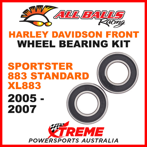 25-1394 HD Sportster 883 Standard XL883 2005-2007 Front Wheel Bearing Kit