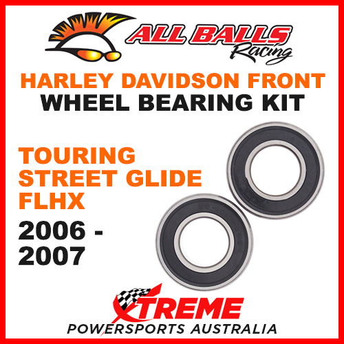 25-1394 HD Touring Street Glide FLHX 2006-2007 Front Wheel Bearing Kit