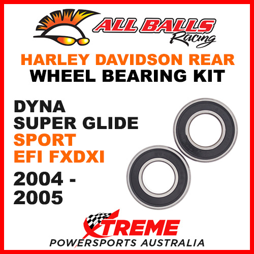 25-1394 HD Dyna Super Glide Sport EFI FXDXI 2004-2005 Rear Wheel Bearing Kit