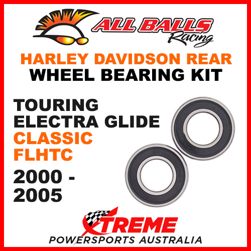 25-1394 HD Touring Electra Glide Classic FLHTC 2000-2005 Rear Wheel Bearing Kit