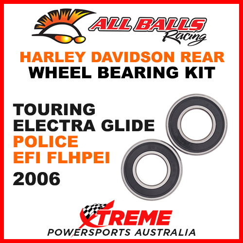 25-1394 HD Touring Electra Glide Police EFI FLHPEI 2006 Rear Wheel Bearing Kit