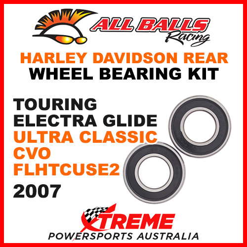 25-1394 HD Touring E/Glide U/Classic CVO FLHTCUSE2 2007 Rear Wheel Bearing Kit