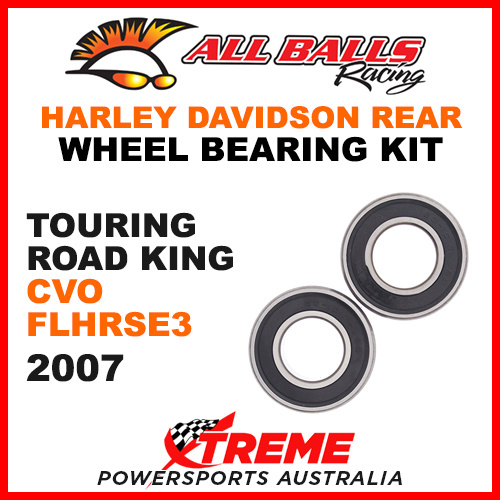 All Balls 25-1394 HD Touring Road King CVO FLHRSE3 2007 Rear Wheel Bearing Kit