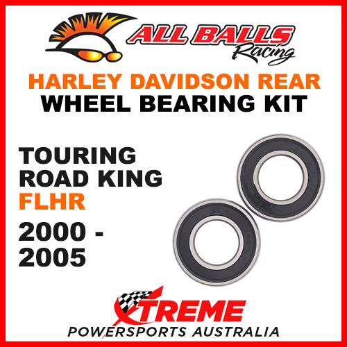 All Balls 25-1394 HD Touring Road King FLHR 2000-2005 Rear Wheel Bearings